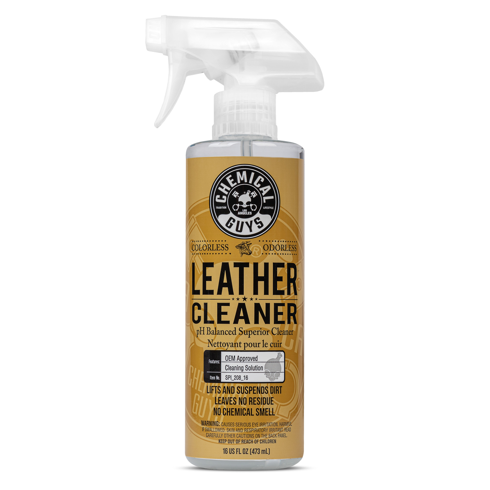 Chemical Guys Leather Cleaner Colorless And Odorless Super Cleaner